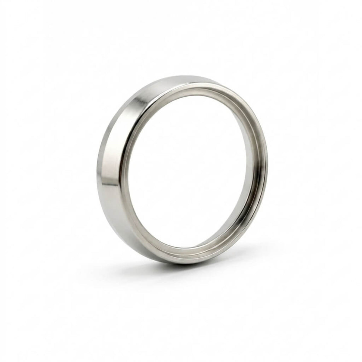 Premium Edelstahl Dosierring für Siebträger – Bündiger Sitz ohne Mahlgut-Abdruck 53mm / 58mm