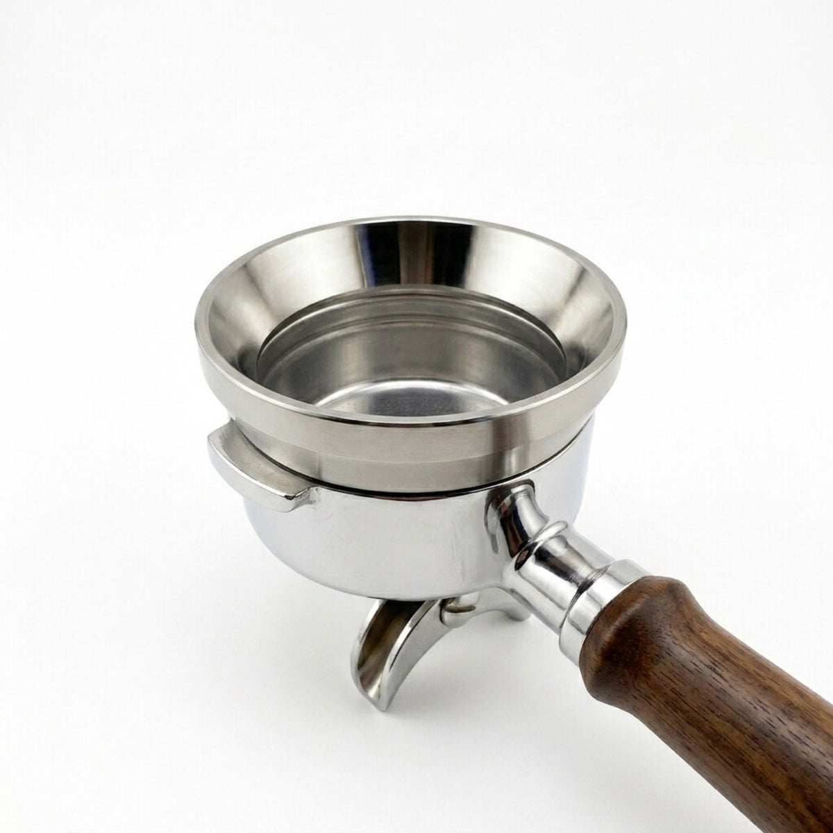 Premium Edelstahl Dosierring für Siebträger – Bündiger Sitz ohne Mahlgut-Abdruck 53mm / 58mm