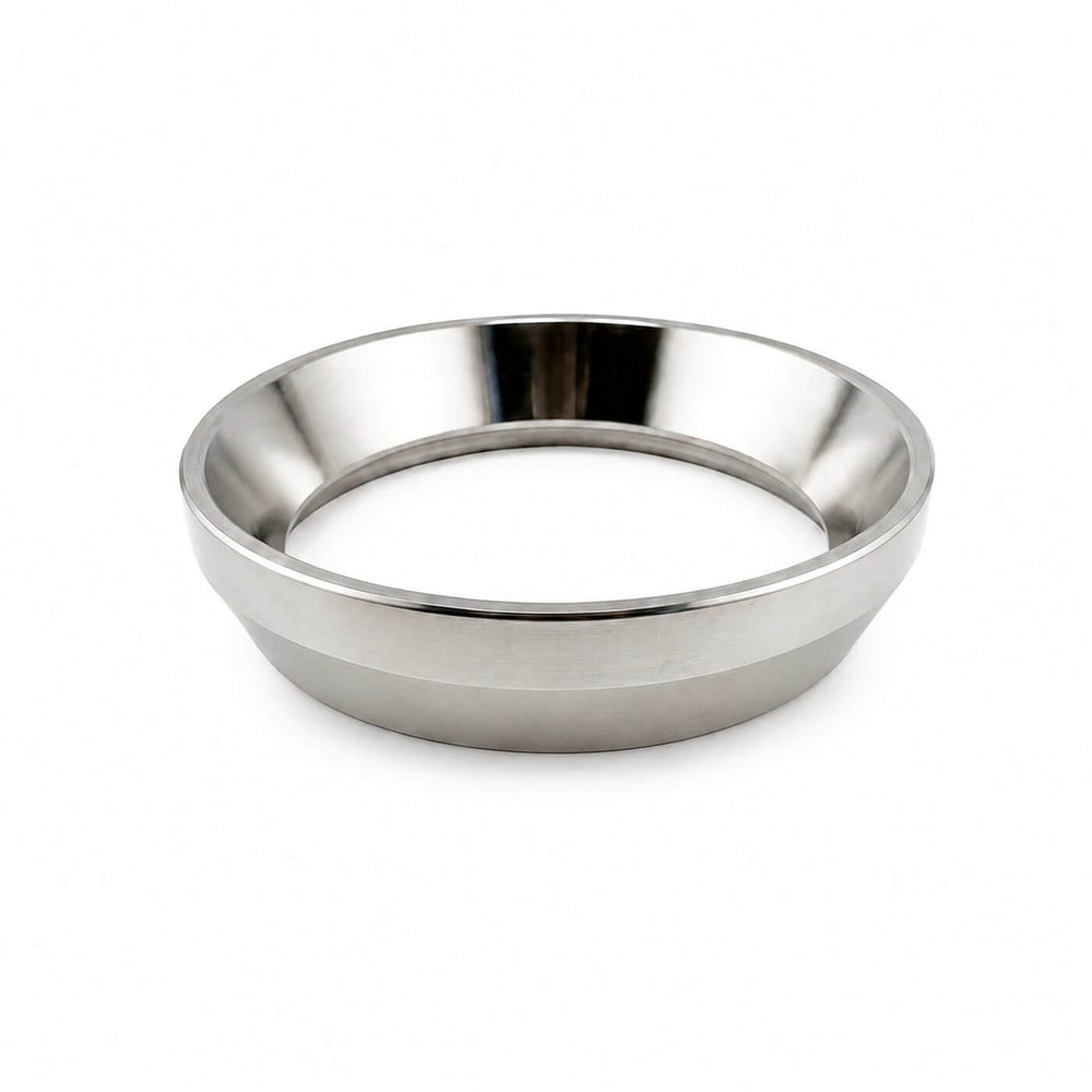 Premium Edelstahl Dosierring für Siebträger – Bündiger Sitz ohne Mahlgut-Abdruck 53mm / 58mm